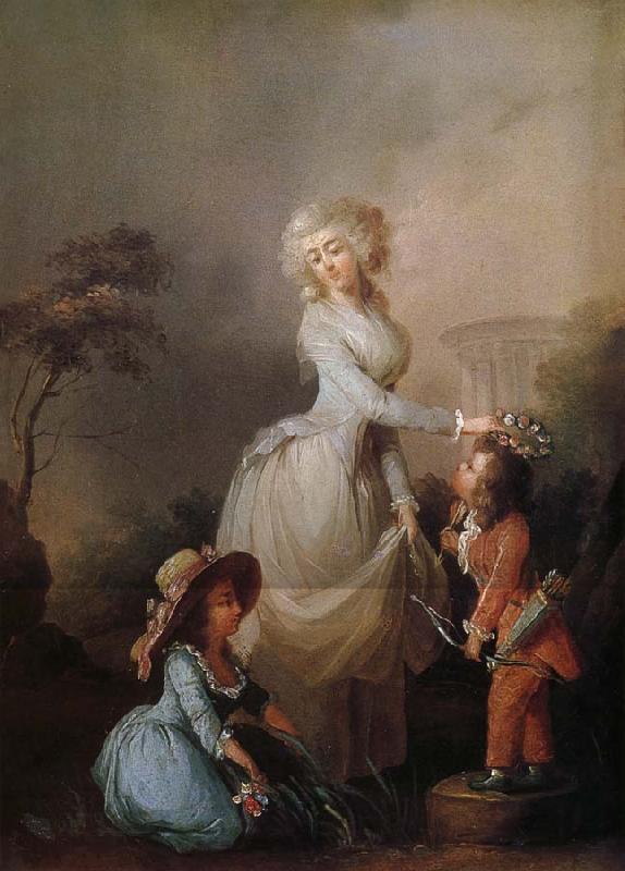 Louis-Leopold Boilly La Preference maternelle